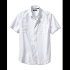 White Banana Republic Button Down